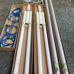 幟旗用アルミポール　11m  2セット