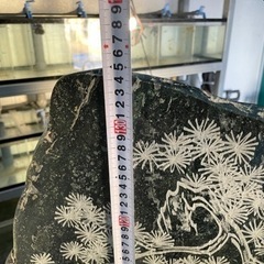 床の間に飾る御影石