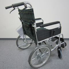 新品】 マキテック 介助式車イス EW－30GN ノーパンクタイヤ