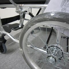 新品】 マキテック 介助式車イス EW－30GN ノーパンクタイヤ