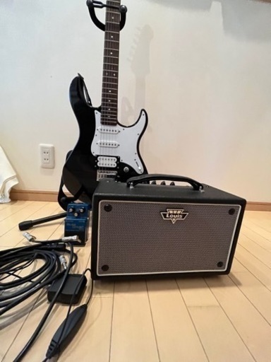 (美品)ヤマハエレキギターPACIFICA   Louisアンプセット