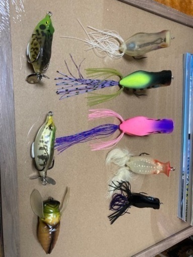 【幻の雷魚用フロッグ】ザウルスバギークローラー8個セット フロッグセット(8個) 幻の雷魚用フロッグ】ザウルスバギークローラー8