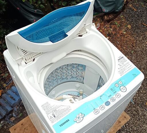 ★お届け可！★ TOSHIBA 5.0㎏ 全自動洗濯機 スタークリスタルドラム　AW-50GK　2012年製