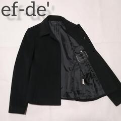 ef-de' エフデ　アンゴラ　ステンカラーコート　ジャケット