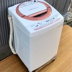TOSHIBA DDインバーター 洗濯機 AW-70DM(WP) 7kg ピンク TOSHIBA DDインバーター 洗濯機 AW-70DM(WP) 7kg ピンク TOSHIBA DD