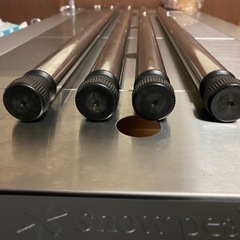 igt 2way脚ロング4本　アイアングリルテーブル用