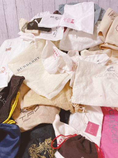 w505 正規 保存袋 ブランド 袋 収納 まとめ 大量 バーバリー コーチ