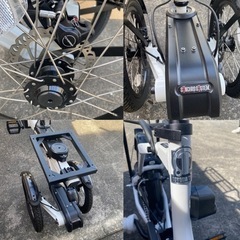 豊田トライク　キャリー　大人の三輪車　自転車　お洒落電動自転車　電動アシスト　TOYODA TRIKE YAMAHA SHIMANO カッコいい