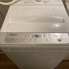 洗濯機　Panasonic 洗濯置き台付き