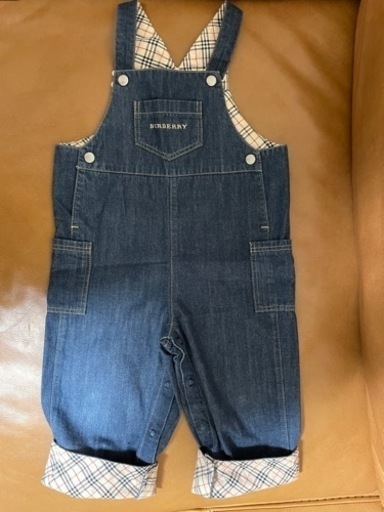 【美品】バーバリー＊オーバーオール＊90サイズ