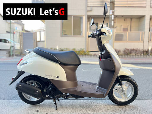 【大阪市】CA4AA 現行レッツG ワンオーナー 実走行9356km 整備済み 新品部品多数■買取・下取り可能■