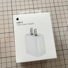 Apple 20W USB-C電源アダプタ MHJA3AM/A
