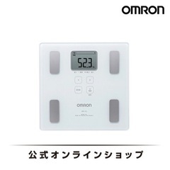 オムロン OMRON 公式 体組成計 HBF-214-W カラダ...