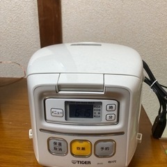 炊飯器　タイガーJAI-E5 マイコン炊飯ジャー　ホワイト　W ...