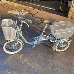 購入者確定　　ブリヂストン自転車三輪　wagon