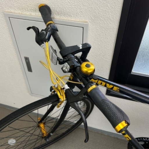 クロスバイク LIG MOVE 自転車 7段変速 使用期間1年 付属品あり