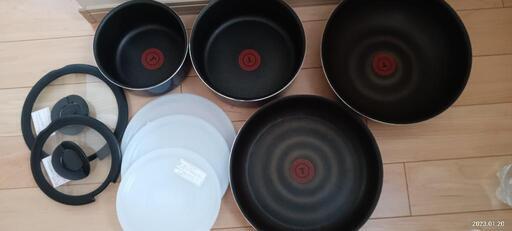 ティファールフライパンセット　未使用【値下げしました】