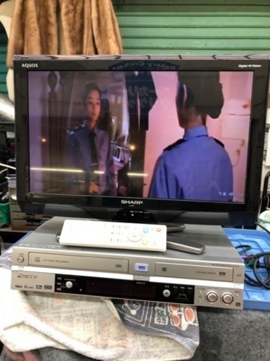 Pionner パイオニア ビデオ一体型 HDD\u0026DVDレコーダー DVR-RT50H 2006年製 HDD160GB VHS→DVD-ダビング可能