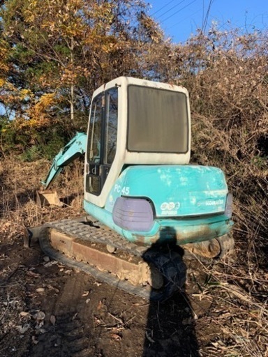 売れました】コマツ PC45 実動 ユンボ パワーショベル