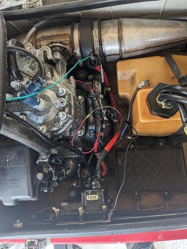 カワサキX-2 ペケツー 書類無 ジェット