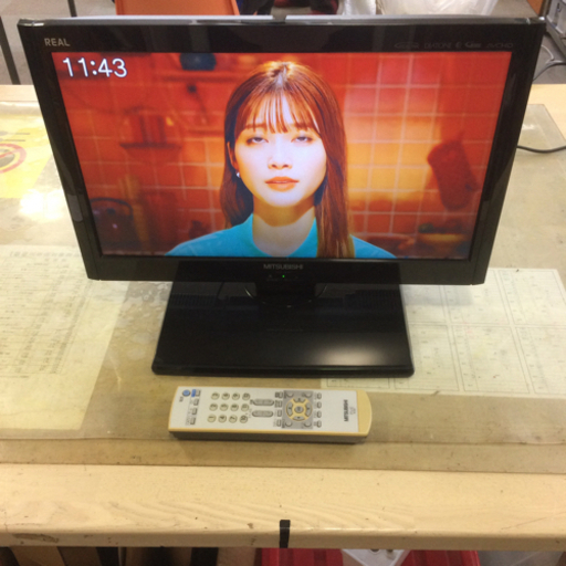 △MITSUBISHI  液晶カラーテレビ REAL LCD-19LB1