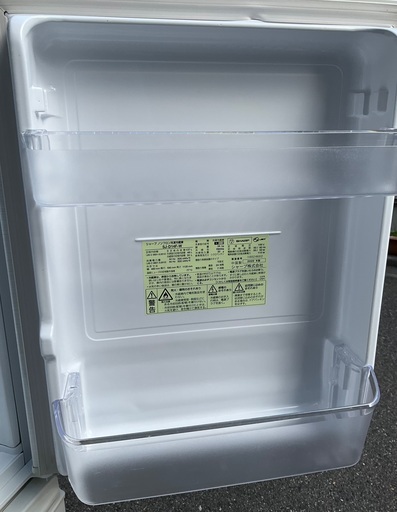 【RKGRE-061】特価！シャープ/137L 2ドア冷凍冷蔵庫/どっちもドア/SJ-D14F-W/中古品/2020年製/当社より近隣無料配達！