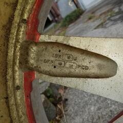 紅白色‼️AUTOCOUTURE ホイール4本セット❕