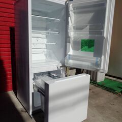 通電OK 2022年製 2ドア 冷蔵庫 yselect 156L 単身用 中古品 yselect YAMADASELECT (ヤマダセレクト） YRZ-F15J 2ドア冷蔵庫 (156L