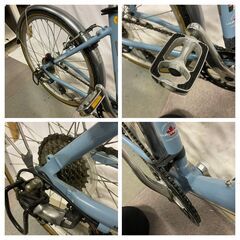  【美品】LOUIS GARNEAU　ルイガノ 自転車 LGS-TRⅡ