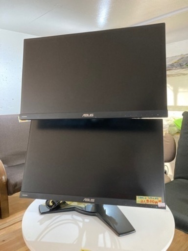 お買い得❗️残り2点❗️【ASUS/PCモニター/品番VC239H】【モニター2枚セット/スタンド付き】2020年製★6ヶ月保証/クリーニング/動作確認済み【管理番号82001】