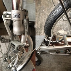 アサヒ自転車　LW-18TD 3輪自転車　公道2回程度走行距離5km未満　美品　大阪市淀川区より