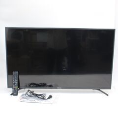 263)【美品】ハイセンス 43型 4K対応液晶テレビ 43F6...