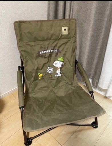 LOGOS ロゴス SNOOPY あぐらチェア スヌーピー チェアー イス 椅子