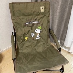 LOGOS ロゴス SNOOPY あぐらチェア スヌーピー チェ...