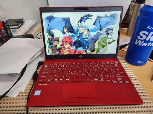 【値下げしました】富士通 LIFEBOOK FMVU75D2R 赤