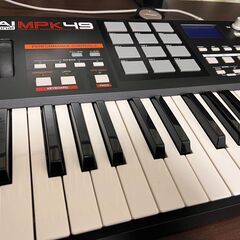 ★値下げ！AKAI MPK49 49鍵ミニキーボード・コントローラー