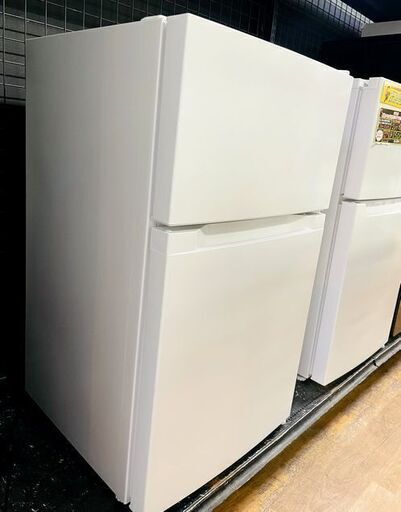リサイクルストアスターズ城西店 2020年製 アイリスプラザ ノンフロン冷凍冷蔵庫 87L 両開き対応 コンパクト 2ドア冷蔵庫 PRC-B092D-W