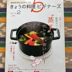 【美品】｢今日の料理　ビギナーズ｣ 