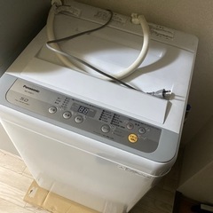 Panasonic 洗濯機　排水チューブに不具合があると思うので...