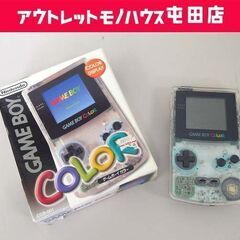 Nintendo ゲームボーイカラー クリア CGB-001 動...