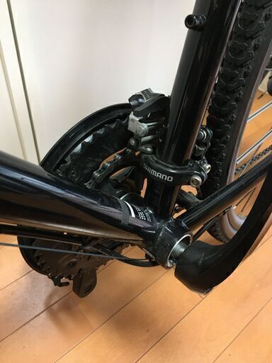 【商談中】2022年モデル FUJI FEATHER CX FLAT（フェザー CX フラット） 52cm El Black クロモリ