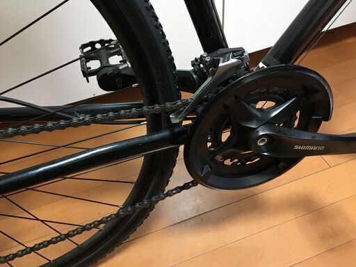 【商談中】2022年モデル FUJI FEATHER CX FLAT（フェザー CX フラット） 52cm El Black クロモリ