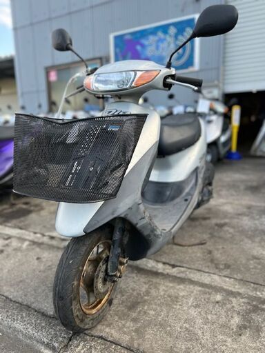 実働　HONDA　ライブディオ　前かご・リアキャリア付き　　プラグ・バッテリー新品　キャブ清掃済み