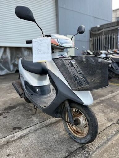 実働 HONDA ライブディオ 前かご・リアキャリア付き プラグ