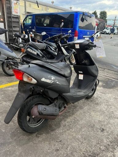 実働　SUZUKI　レッツ２　プラグ・バッテリー新品　キャブ清掃済み　ブレーキシュー交換 実働 SUZUKI レッツ2 プラグ・バッテリー新品 キャブ清掃済み