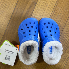 crocs baya lined kids クロックス  冬用サンダル