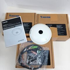 VIVOTEK/FE9181-H/フィッシュアイ ネットワークカメラ3個セット