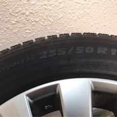 アルファード中古スタッドレスタイヤ　ホイールセット