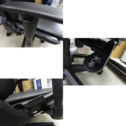GTRACING ゲーミングチェア 黒 高さ調整可能 リクライニング可能 PCチェア オフィスチェア イス 椅子 札幌市 中央区