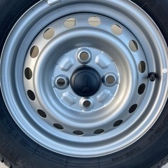 145/80r12 80/78N LTホイールとタイヤ4本セット